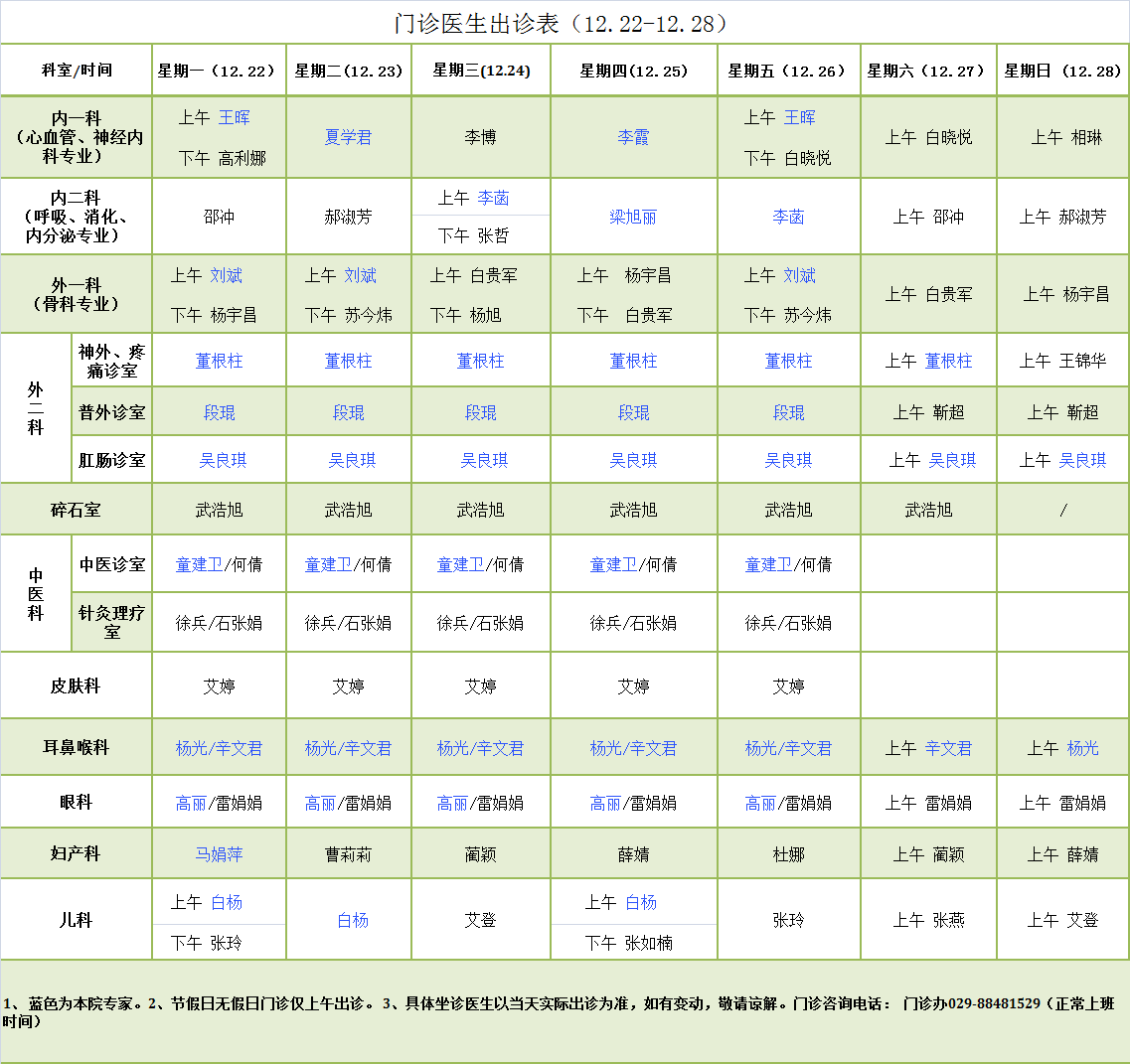 门诊医生出诊表12.22-12.28.png